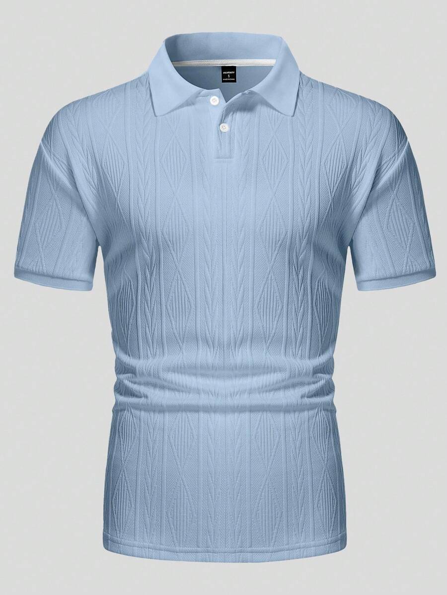 MARIVELOFASHION | GIANNI | POLO CASUAL ESTIVA CON BOTTONI DA UOMO