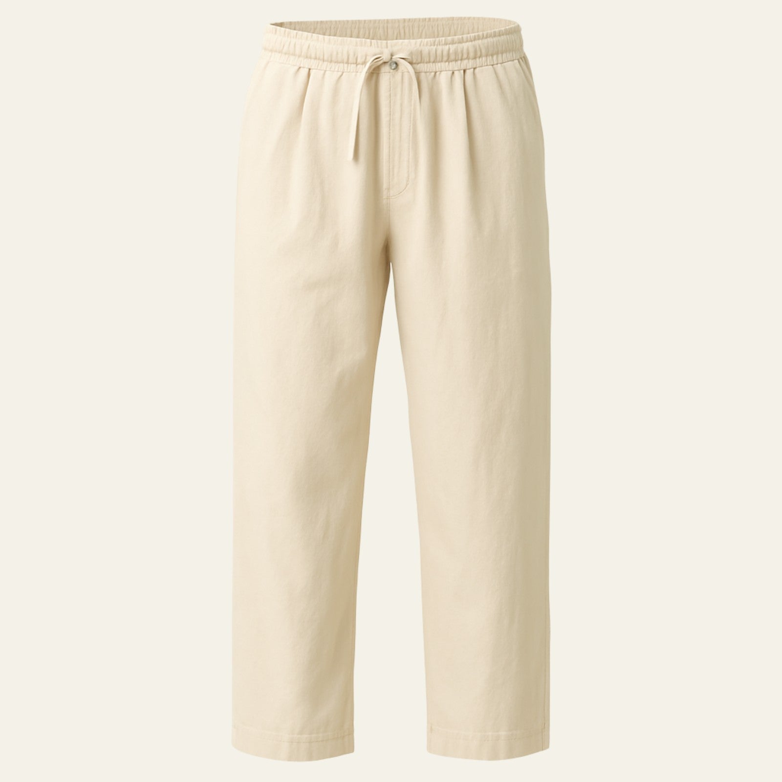 MARIVELOFASHION | PANTALONE IN MISTO LINO – VESTIBILITÀ AMPIA