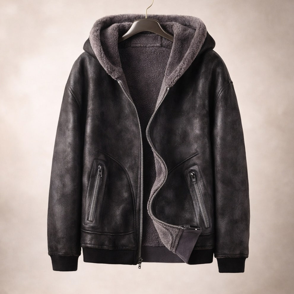 MARIVELOFASHION | GIACCA ISOLANTE CON ZIP DA UOMO