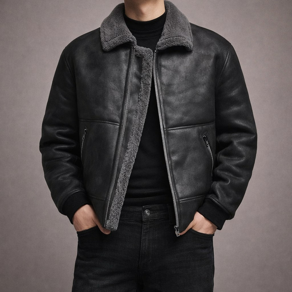 MARIVELOFASHION | GIACCA ISOLANTE CON ZIP DA UOMO