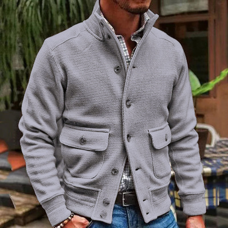 MARIVELOFASHION | GIACCA CON COLLO ALTO DA UOMO