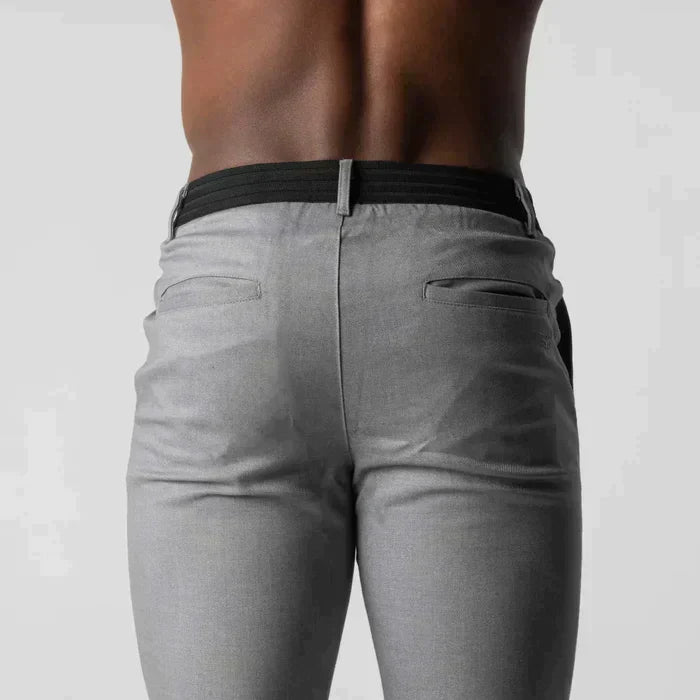 MARIVELOFASHION | PANTALONI SLIM FIT ELASTICIZZATI | GAMBA AFFUSOLATA