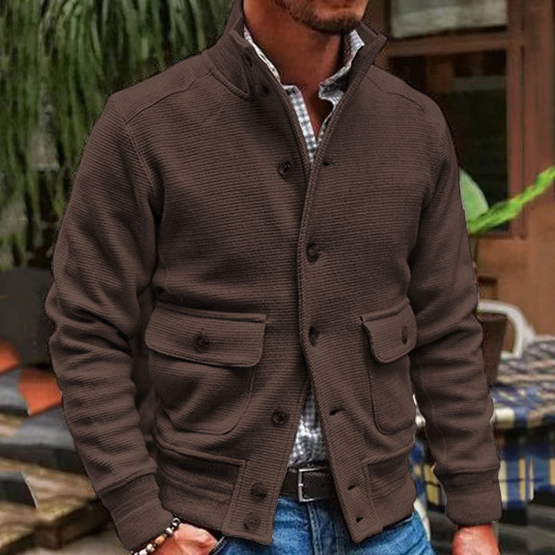 MARIVELOFASHION | GIACCA CON COLLO ALTO DA UOMO