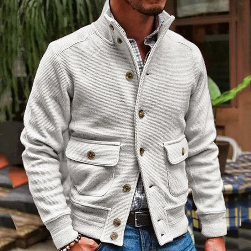 MARIVELOFASHION | GIACCA CON COLLO ALTO DA UOMO