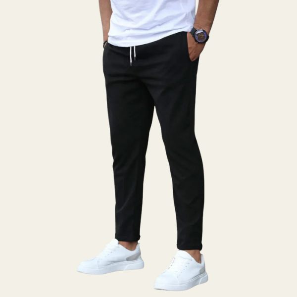 MARIVELOFASHION | PANTALONI SLIM FIT ELASTICIZZATI | COTONE