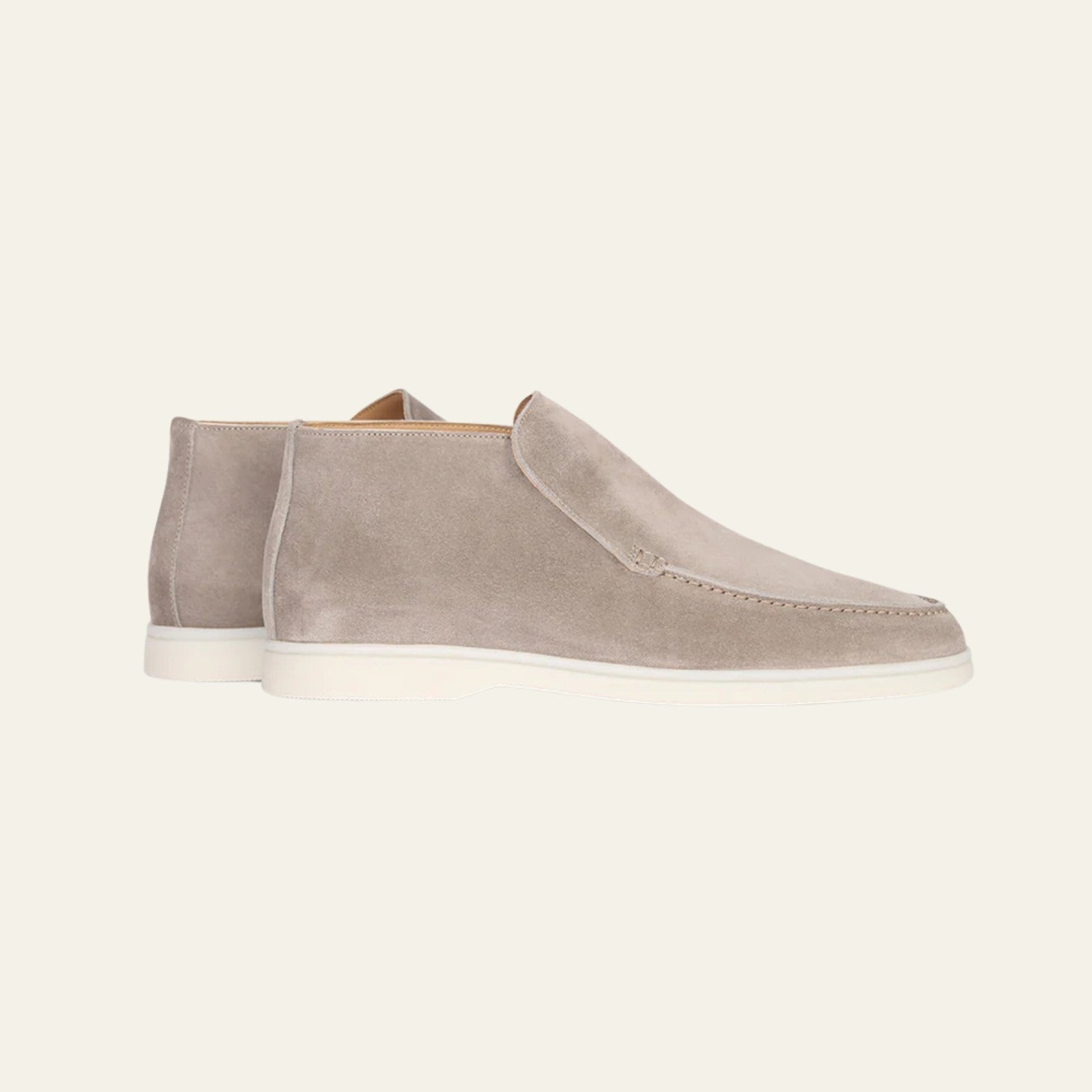 MARIVELOFASHION | MOCASSINI DA UOMO | SCARPE SLIP-ON IN CAMOSCIO VEGANO
