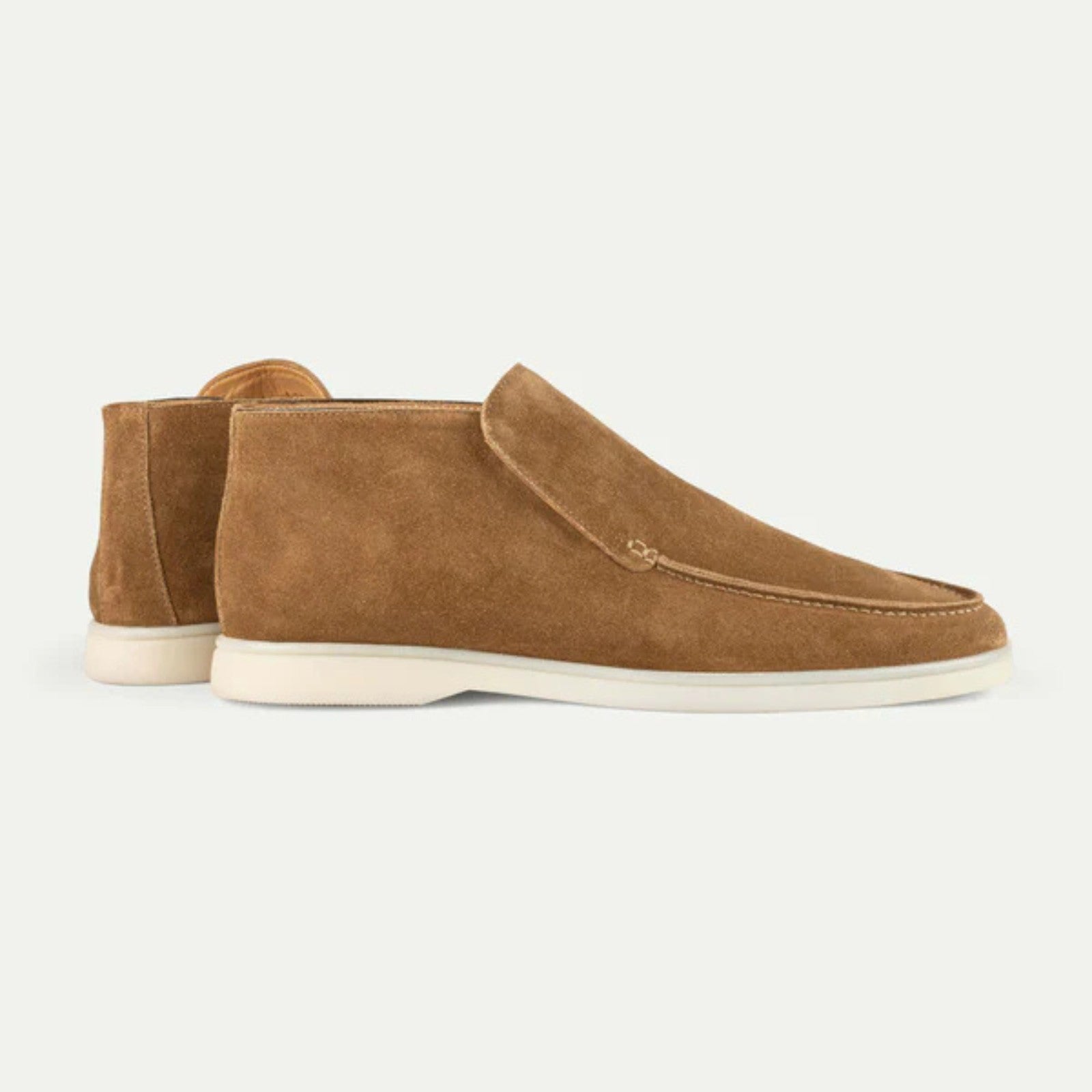 MARIVELOFASHION | MOCASSINI DA UOMO | SCARPE SLIP-ON IN CAMOSCIO VEGANO