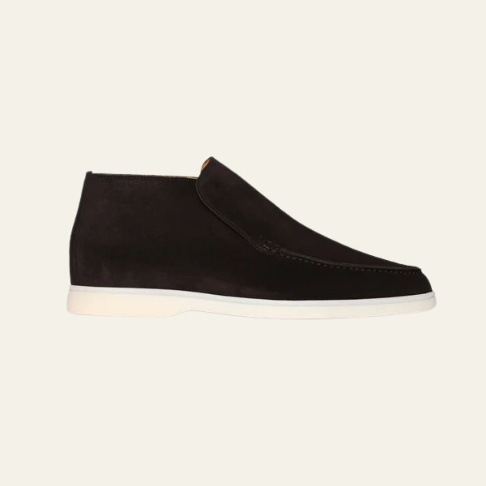 MARIVELOFASHION | MOCASSINI DA UOMO | SCARPE SLIP-ON IN CAMOSCIO VEGANO
