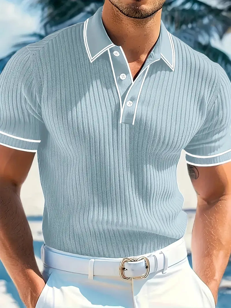 MARIVELOFASHION | POLO STRUTTURA SU MISURA, ELEGANZA MEDITERRANEA DA UOMO
