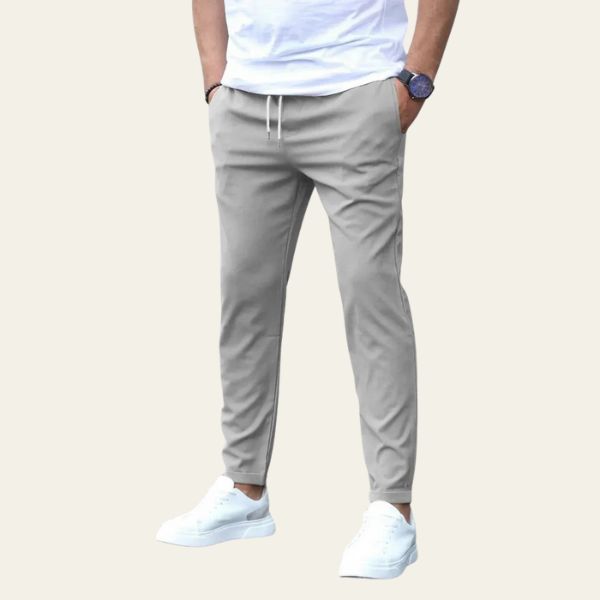 MARIVELOFASHION | PANTALONI SLIM FIT ELASTICIZZATI | COTONE