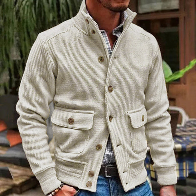 MARIVELOFASHION | GIACCA CON COLLO ALTO DA UOMO