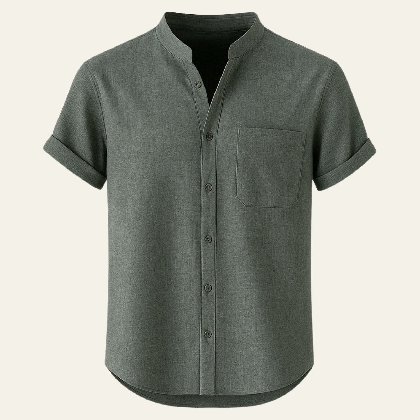 MARIVELOFASHION | CAMICIA ABBOTTONATA | MISTO POLIESTERE-LINO