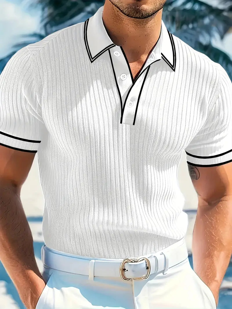MARIVELOFASHION | POLO STRUTTURA SU MISURA, ELEGANZA MEDITERRANEA DA UOMO