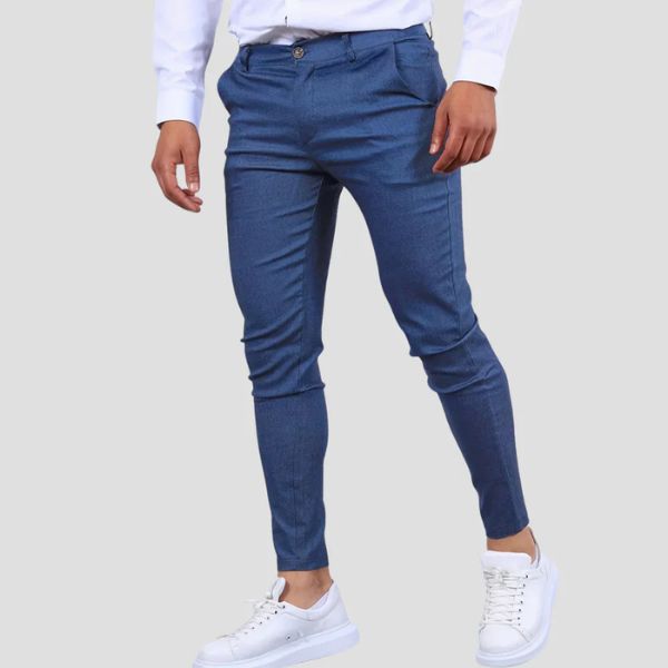 MARIVELOFASHION | PANTALONI SLIM IN VISCOSA