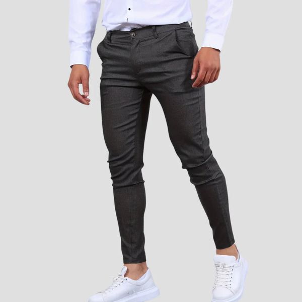 MARIVELOFASHION | PANTALONI SLIM IN VISCOSA