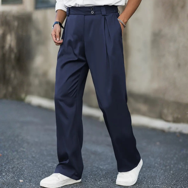 MARIVELOFASHION | PANTALONI CON PINCE | VESTIBILITÀ RILASSATA