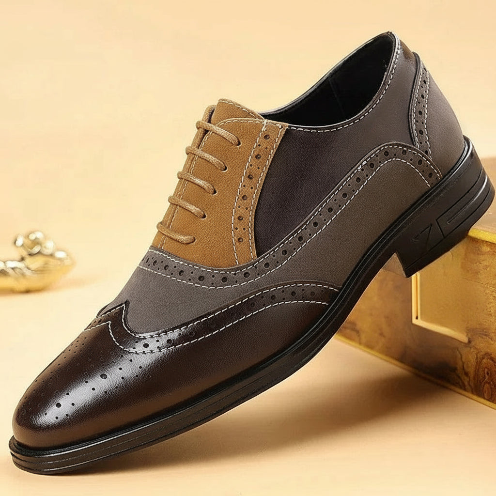 MARIVELOFASHION | SCARPE BROGUE CON LACCI DA UOMO