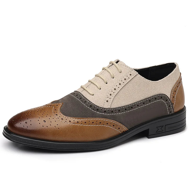 MARIVELOFASHION | SCARPE BROGUE CON LACCI DA UOMO