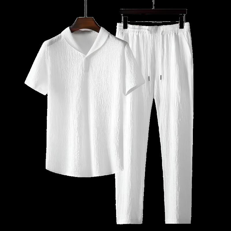 Harold | Polo e pantaloni in cotone.