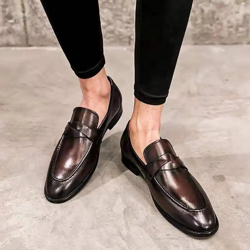 MARIVELOFASHION | Mocassini Classici in Pelle | Scarpe Eleganti
