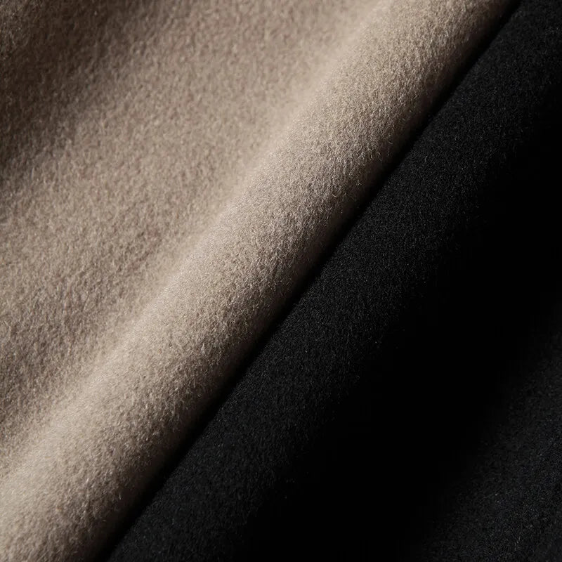MARIVELOFASHION | CAPPOTTO IN LANA CON CAPPUCCIO DA UOMO