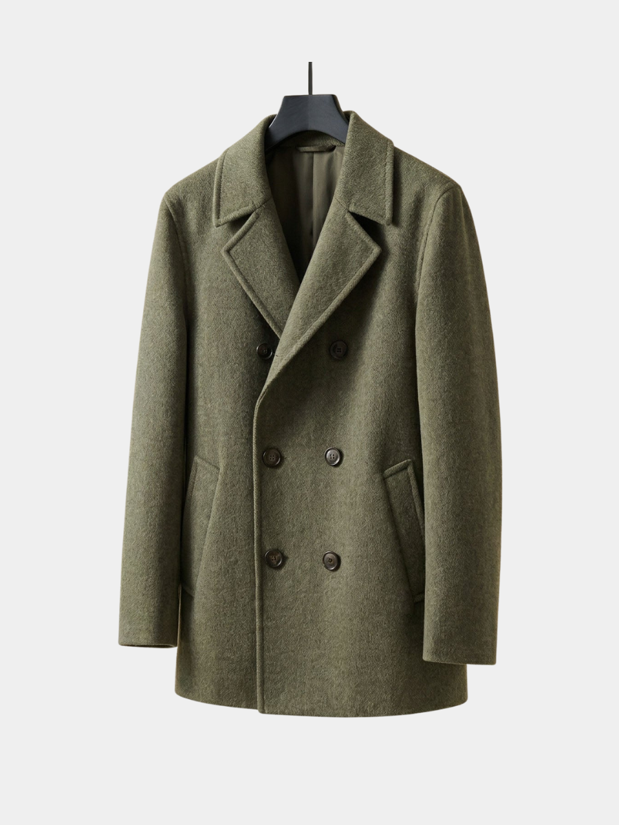 MARIVELOFASHION | CAPPOTTO STRUTTURATO IN LANA DA UOMO