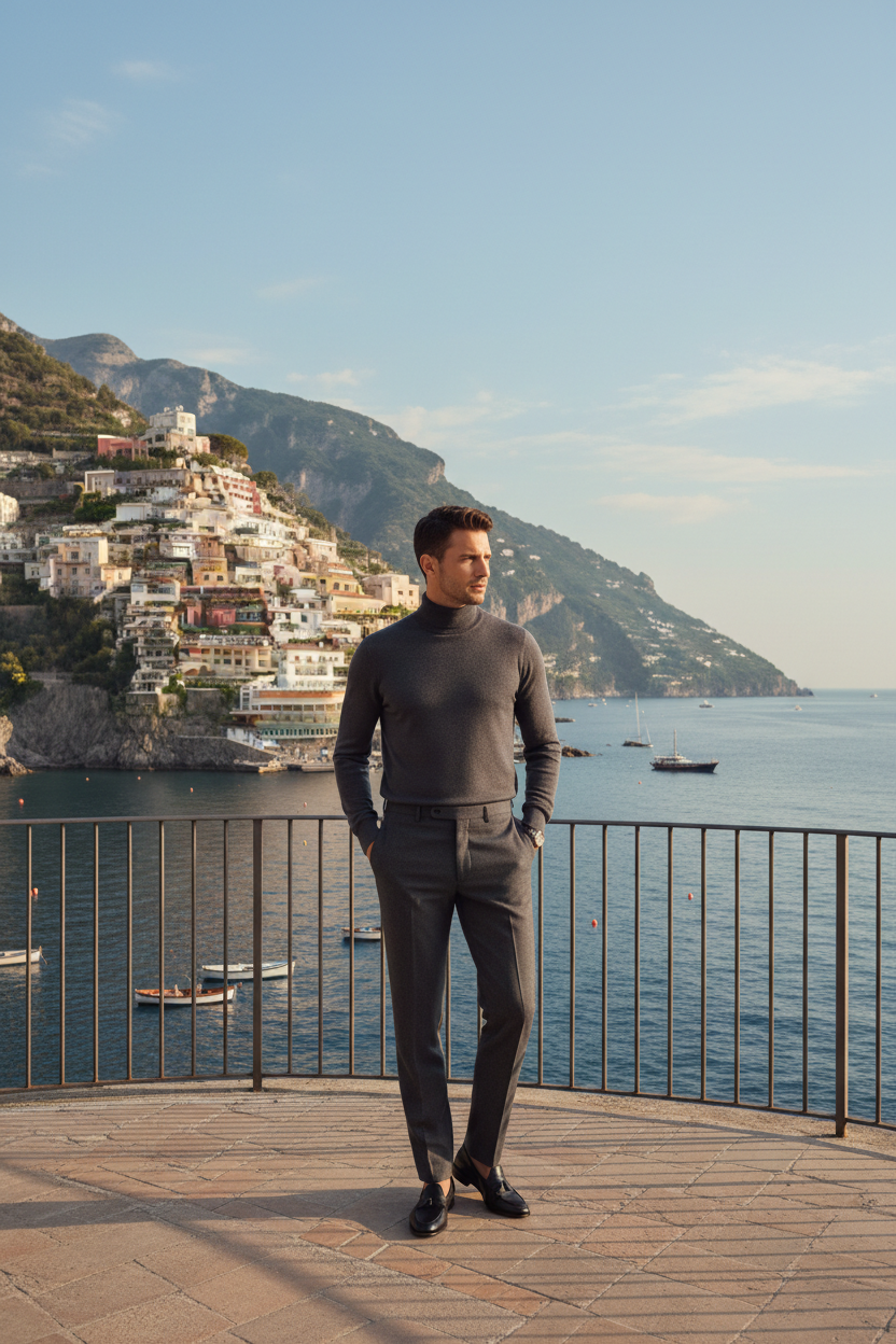 Amalfi Coast - turtleneck
