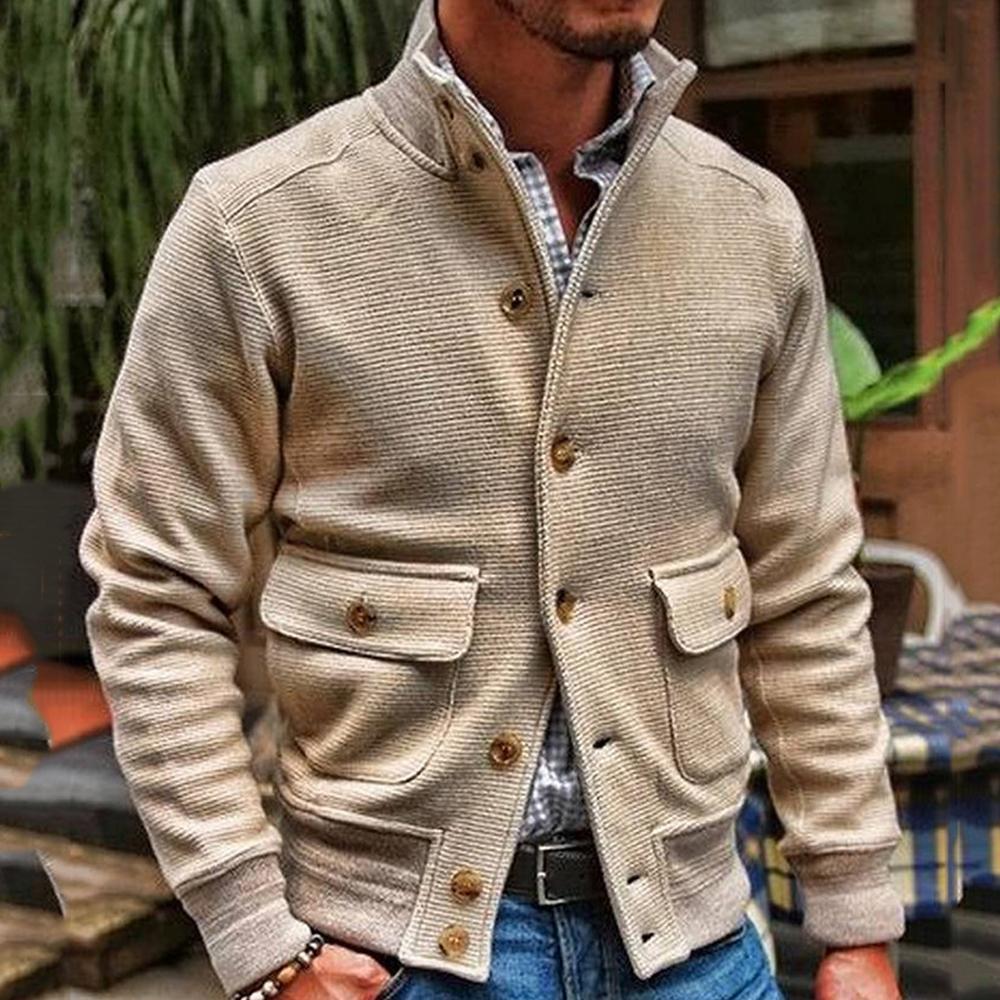 MARIVELOFASHION | GIACCA CON COLLO ALTO DA UOMO
