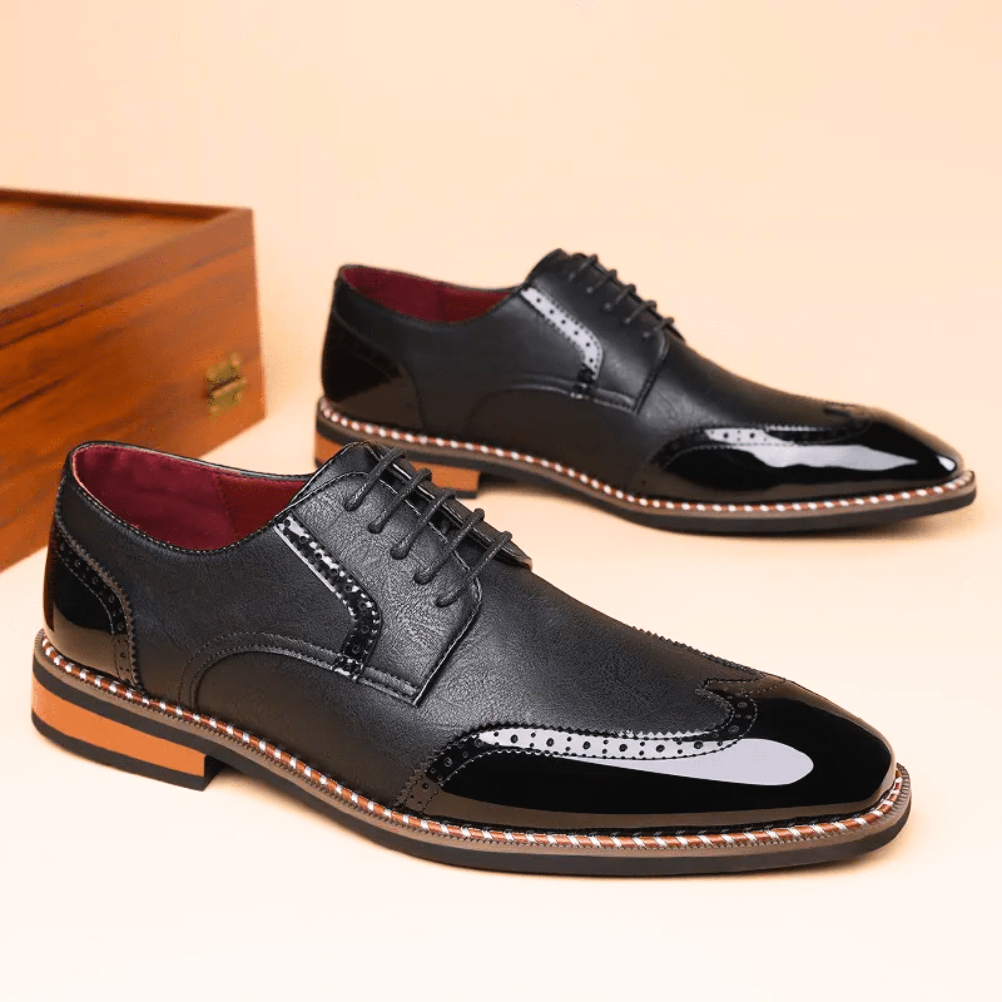 MARIVELOFASHION | SCARPE BICOLORE DA UOMO