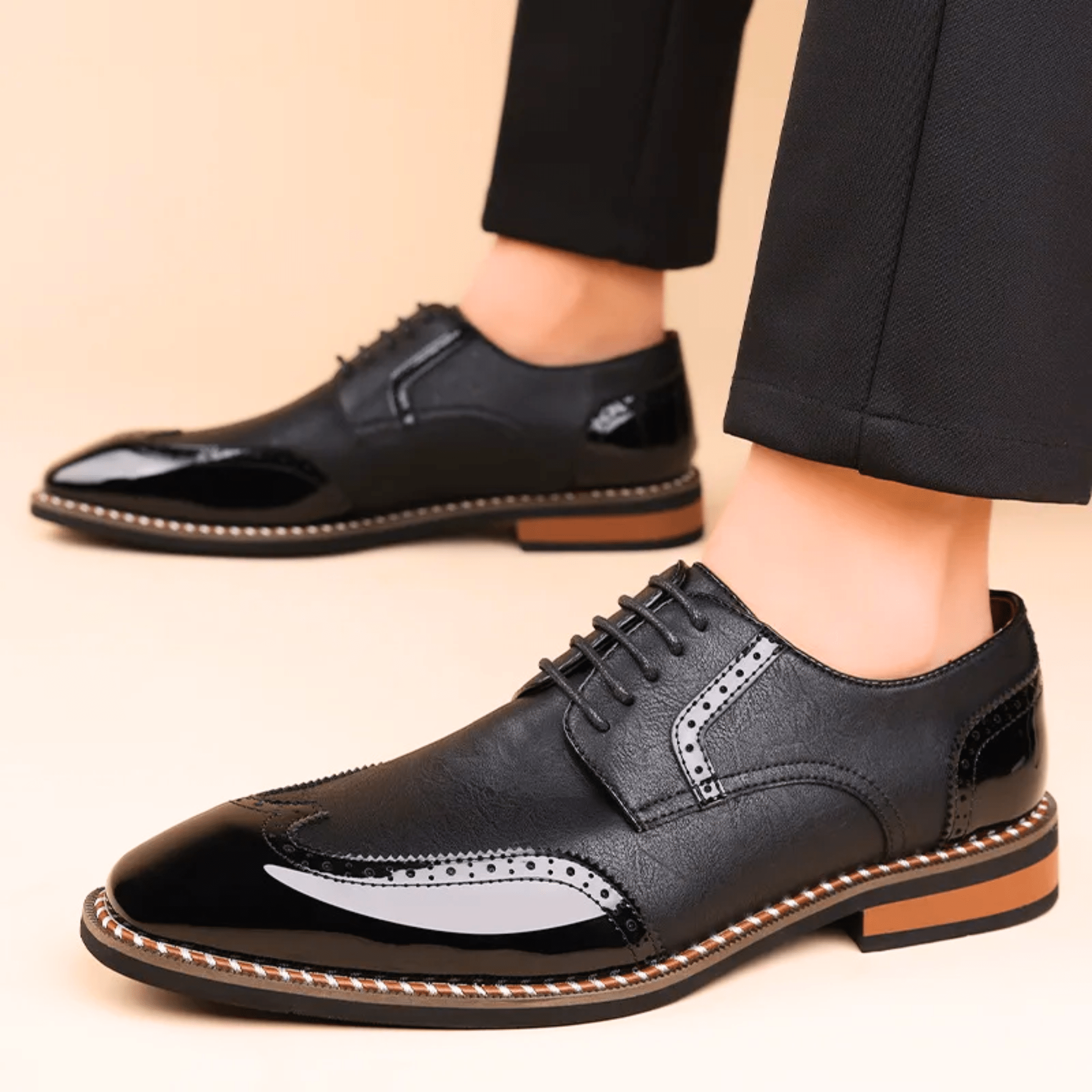 MARIVELOFASHION | SCARPE BICOLORE DA UOMO