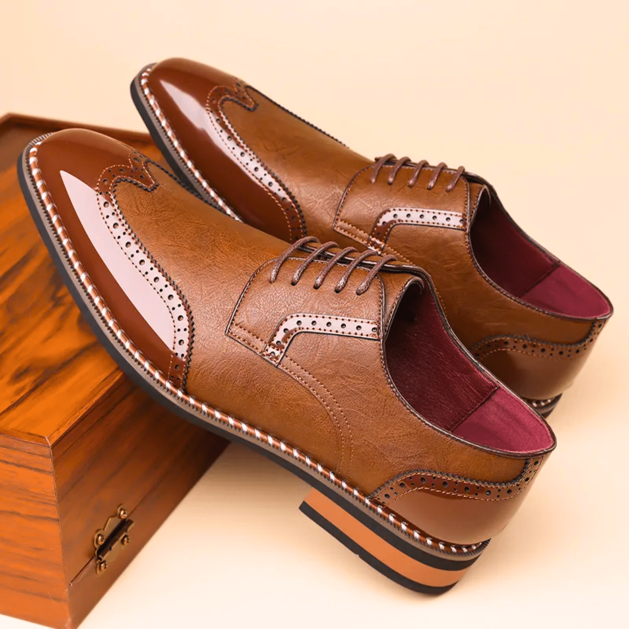 MARIVELOFASHION | SCARPE BICOLORE DA UOMO